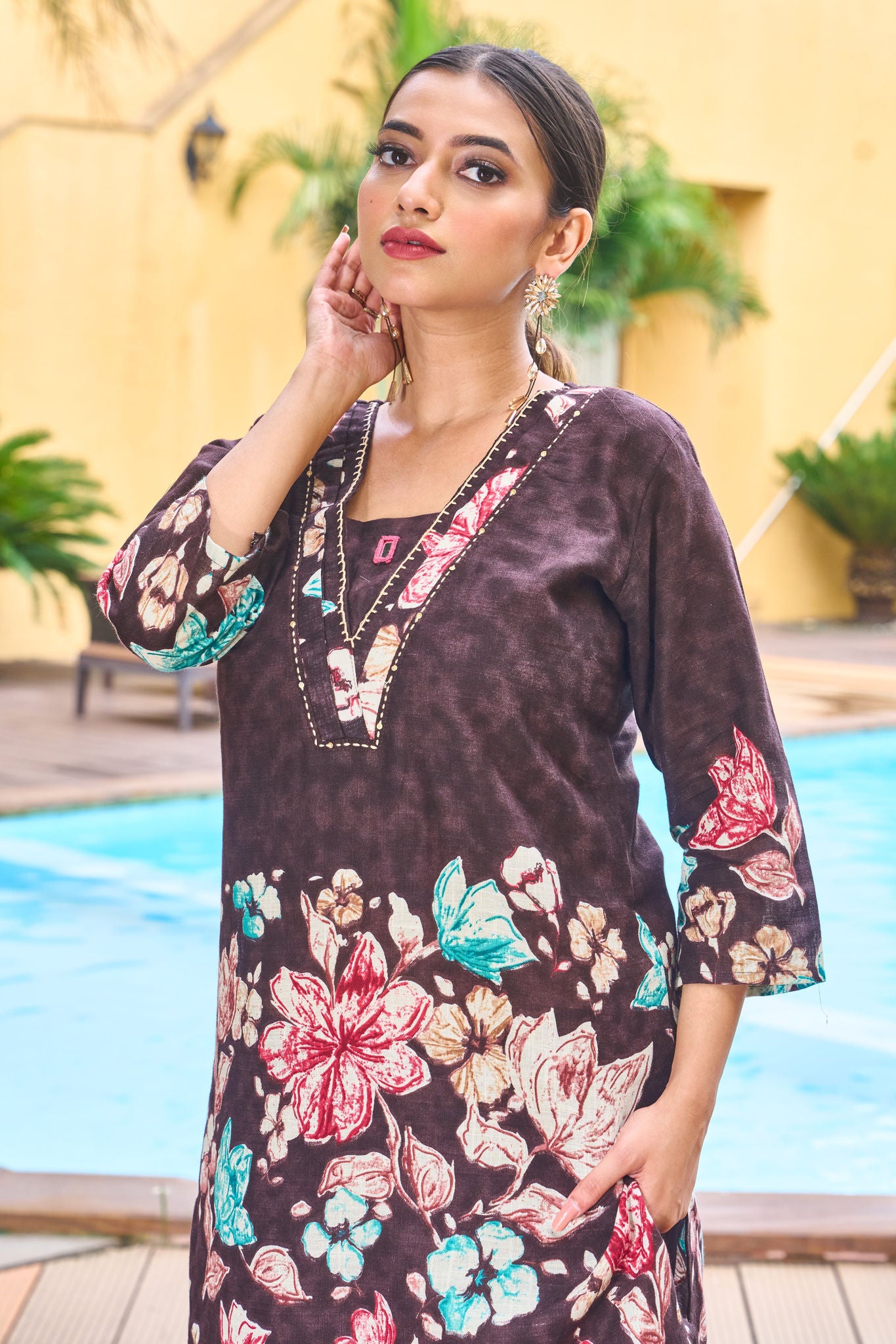 Elegant Straight Co-ords Sets KADVA-128 Kalikar