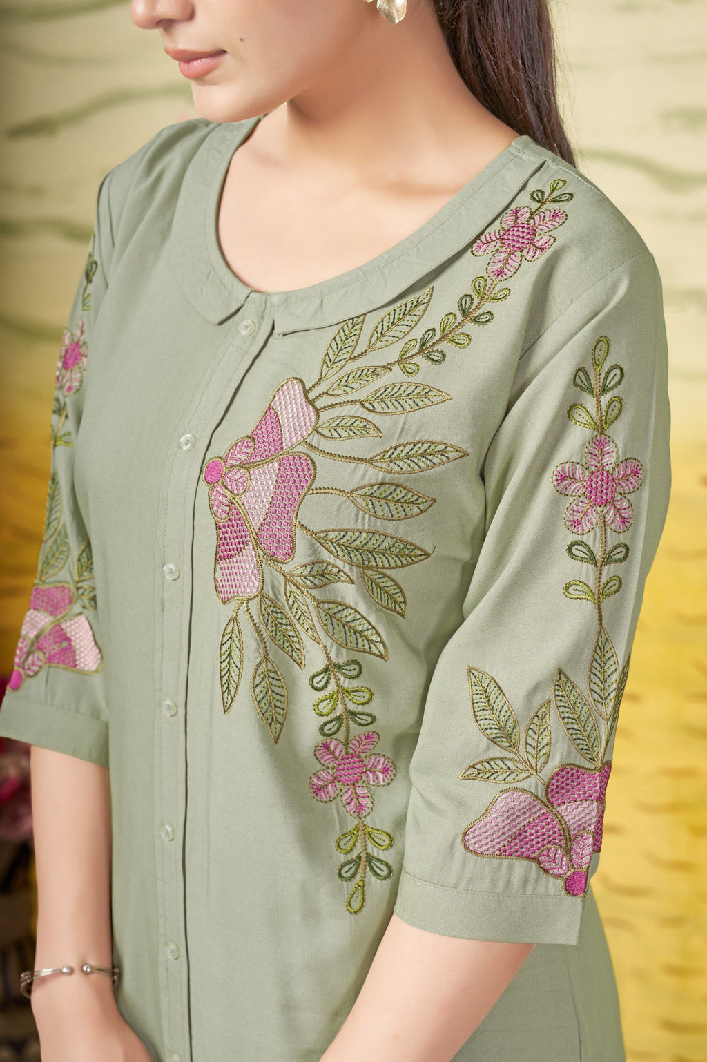Elegant Straight Co-Ords Set KADV-118 Kalikar