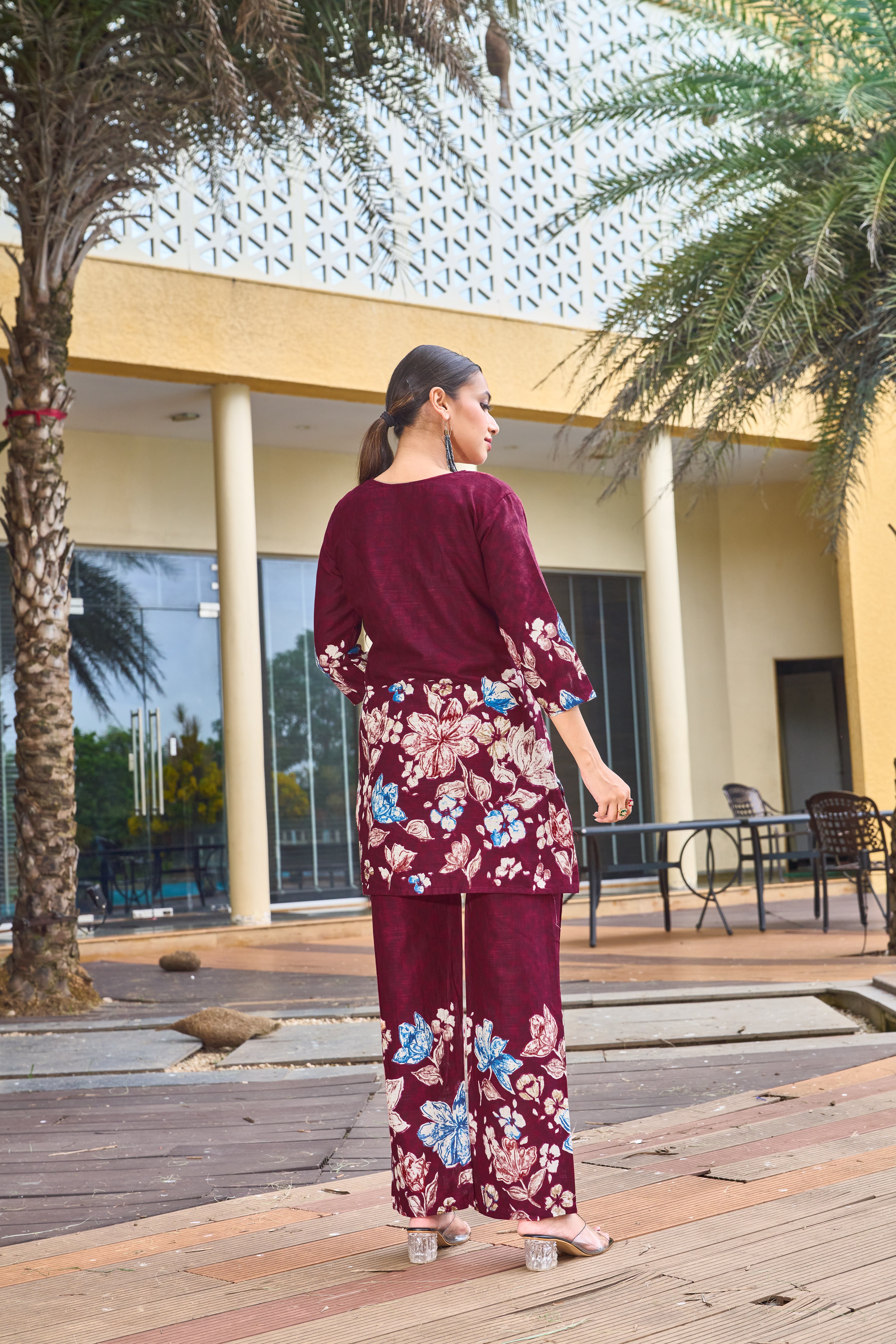 Elegant Straight Co-ords Sets KADVA-128