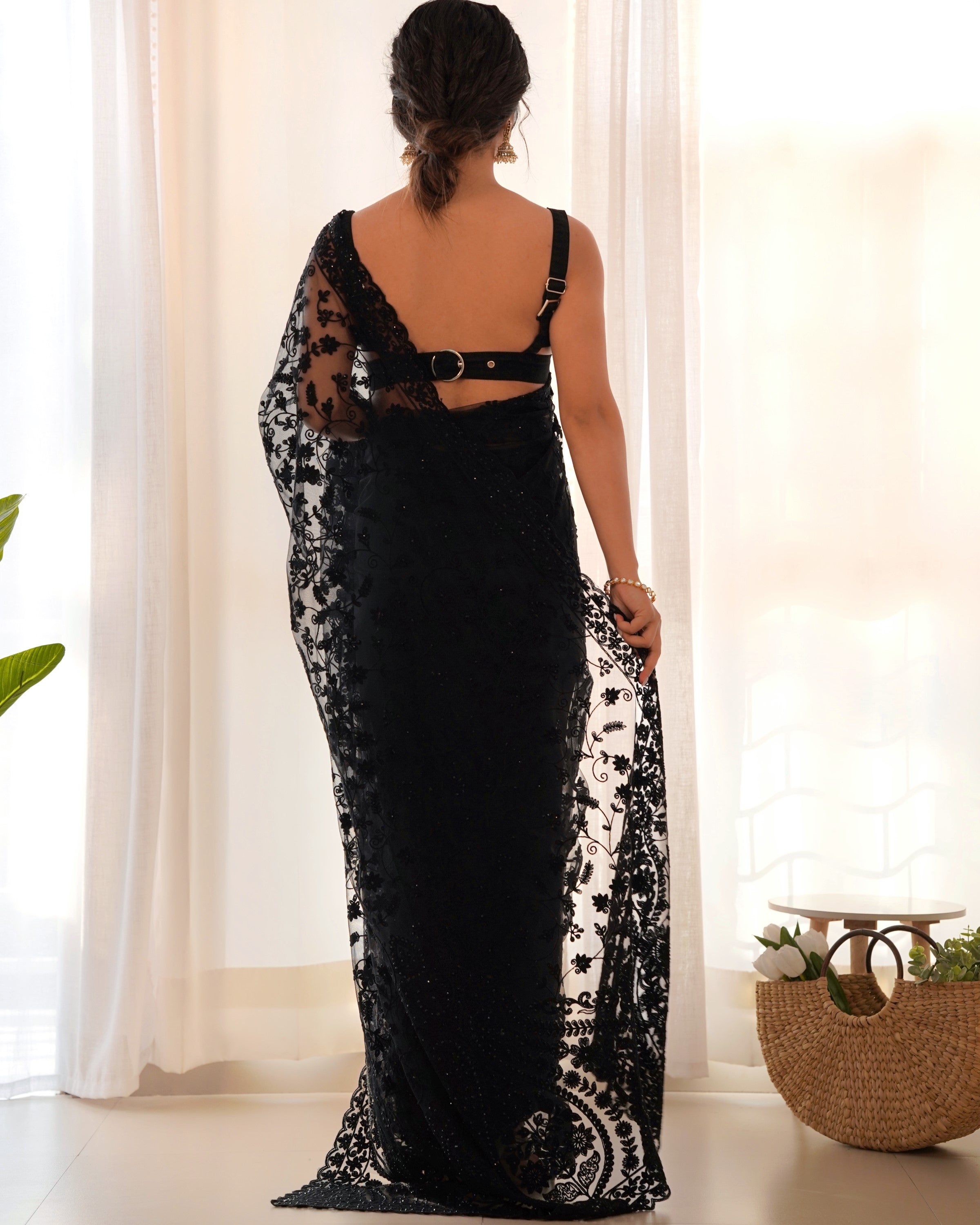 Kalikar RV Maharani Heavy Butterfly Net - Black