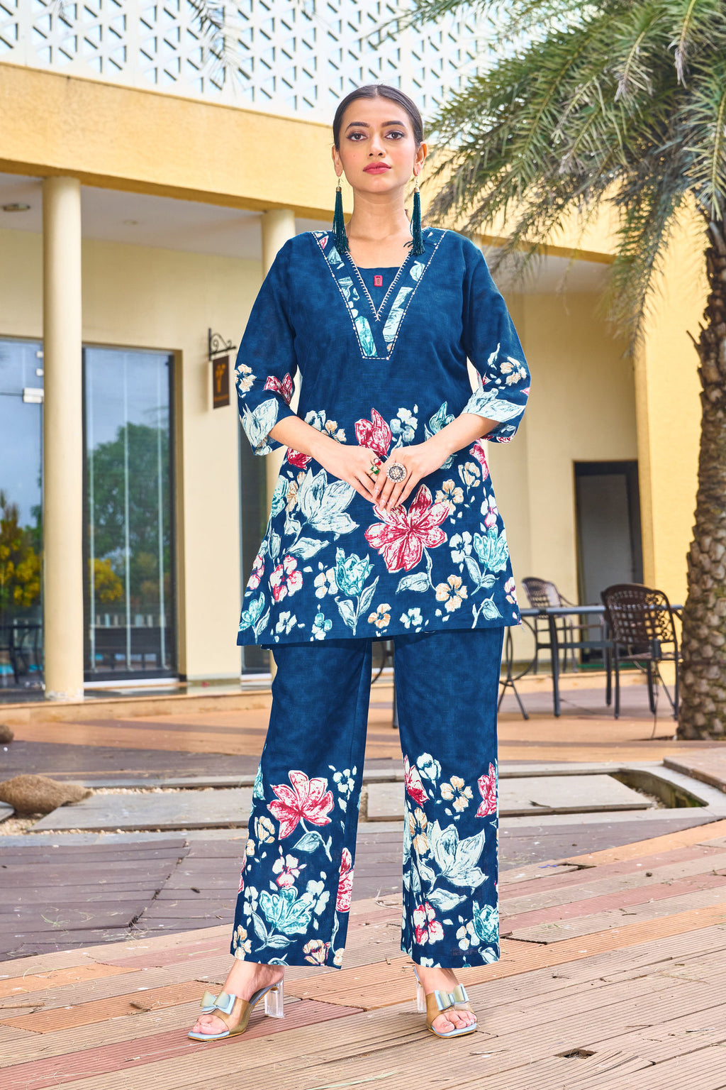 Elegant Straight Co-ords Sets KADVA-128 Kalikar