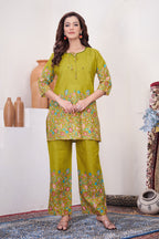 Designer Printed Co-ord Set of Cotton Fabric
