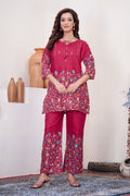 Designer Printed Co-ord Set of Cotton Fabric