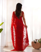 Kalikar RV Maharani Heavy Butterfly Net - Red