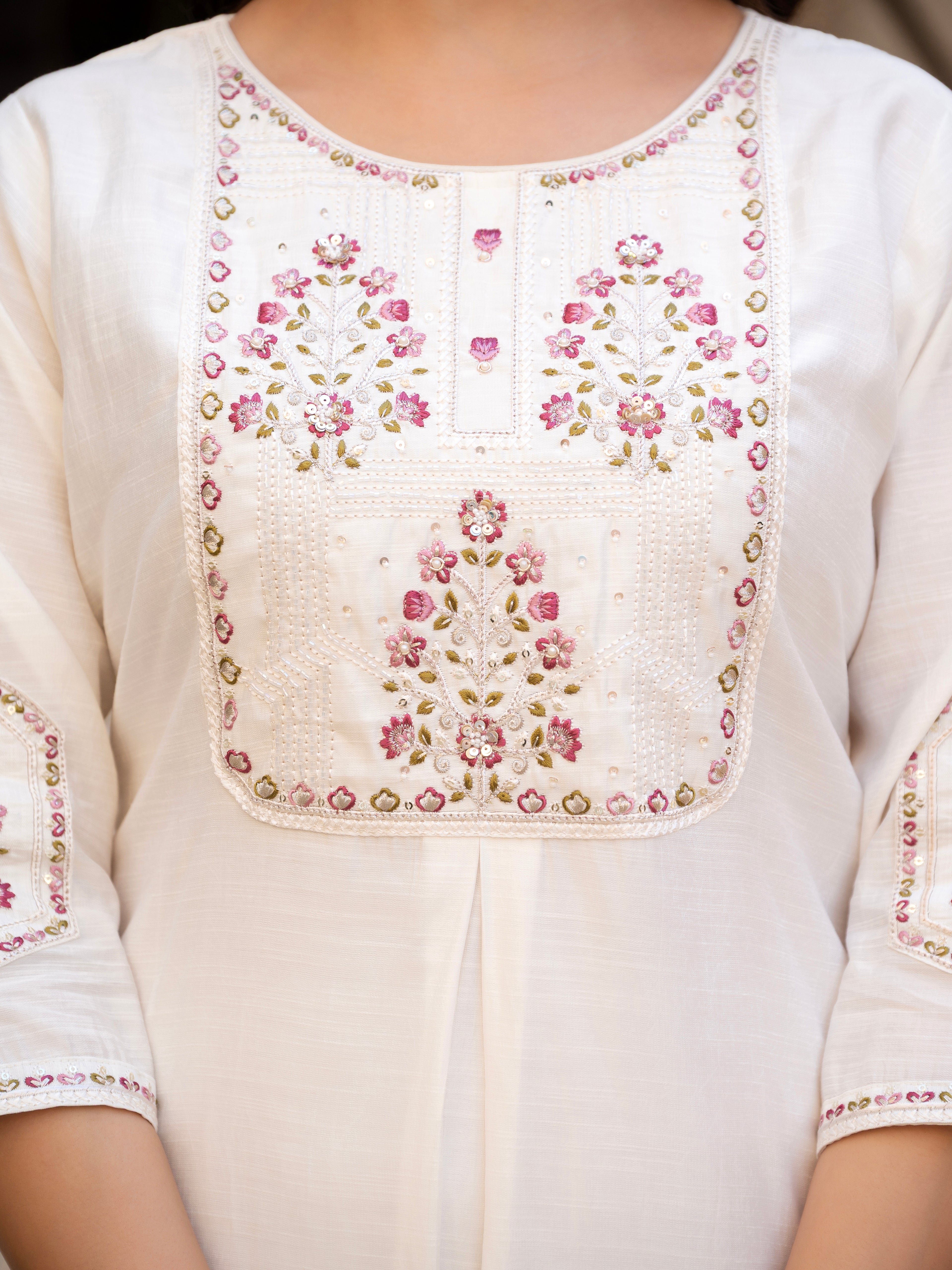 KalikarPure Viscose Mango Silk Kurta Set  (Stitched) KADV-144