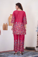 Designer Printed Co-ord Set of Cotton Fabric