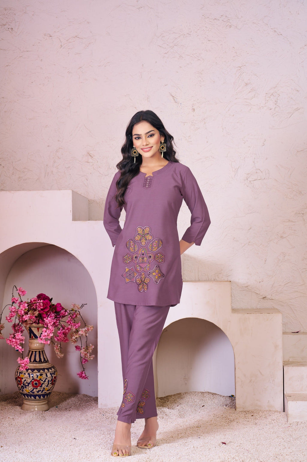 Elegant Straight Co-Ords Set KADV-119 Kalikar