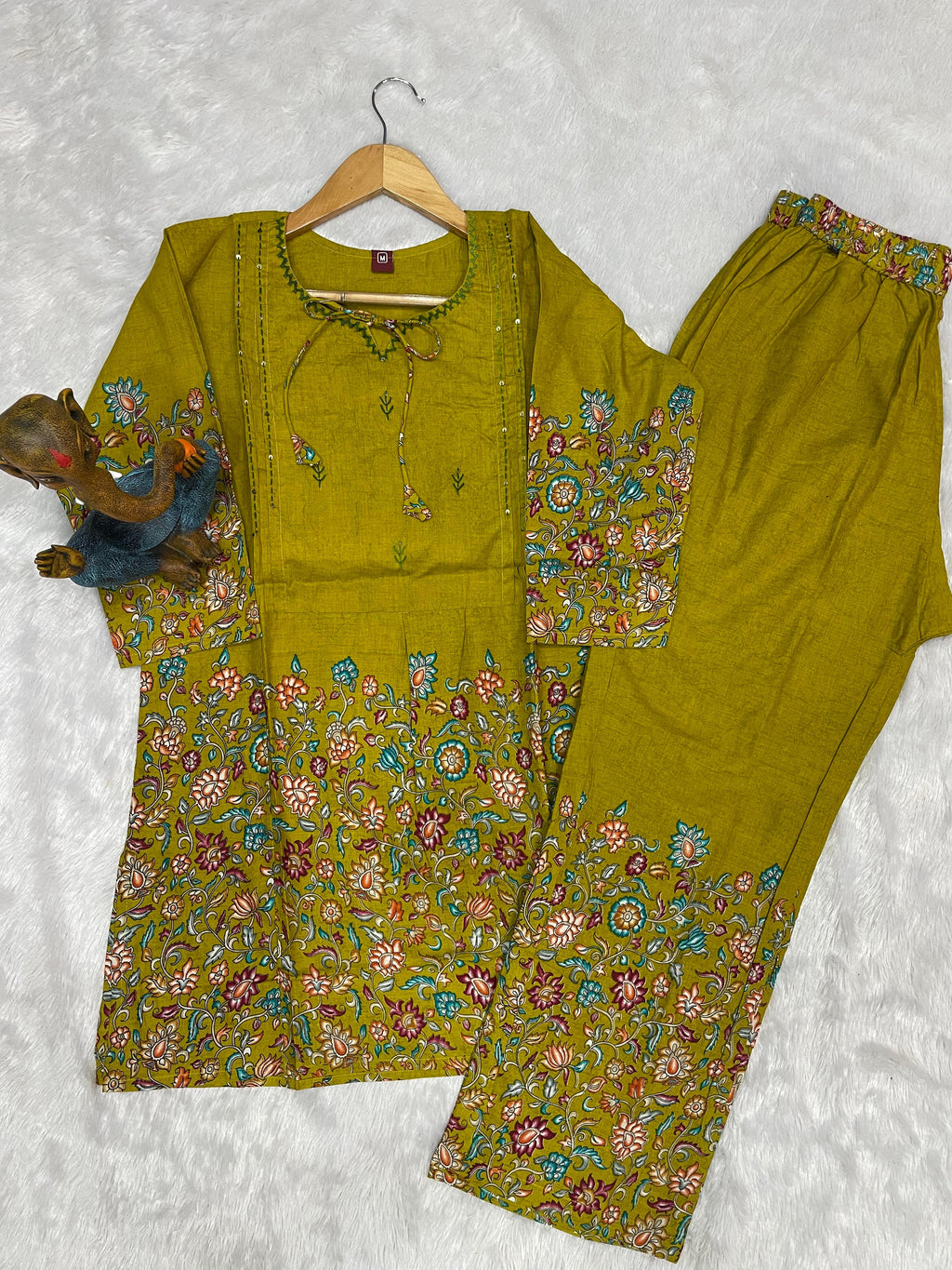 Designer Printed Co-ord Set of Cotton Fabric