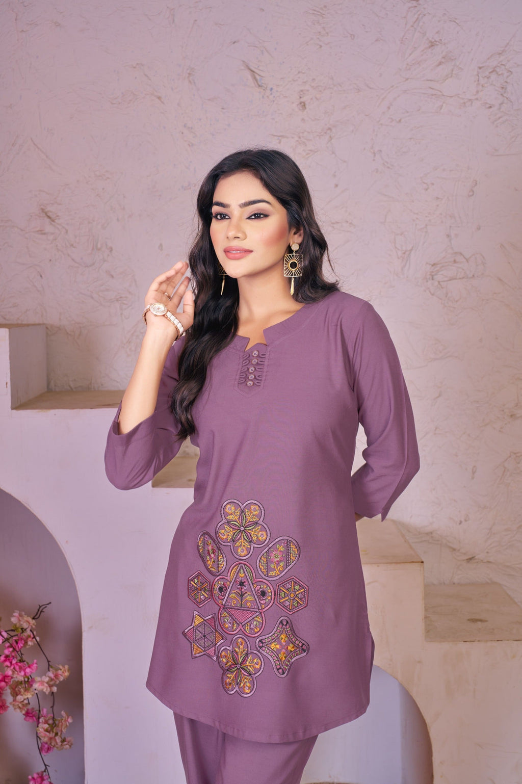 Elegant Straight Co-Ords Set KADV-119 Kalikar