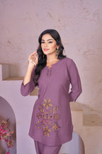 Elegant Straight Co-Ords Set KADV-119 Kalikar