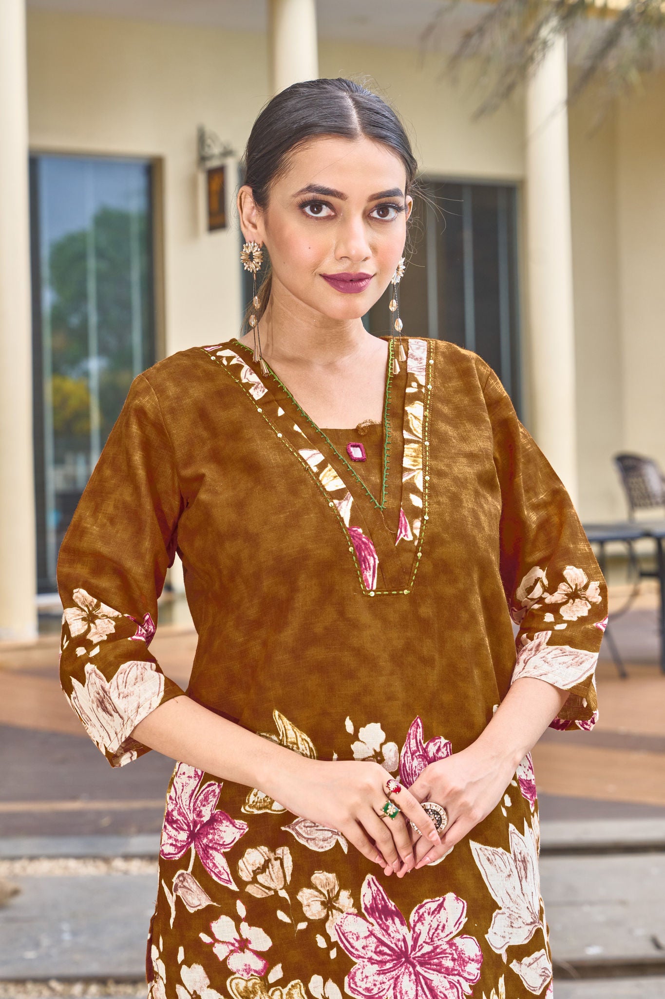 Elegant Straight Co-ords Sets KADVA-128 Kalikar