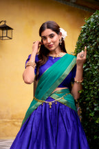 Kalikar Harvani  Zari Weaving Work Lehenga With Blouse-2029