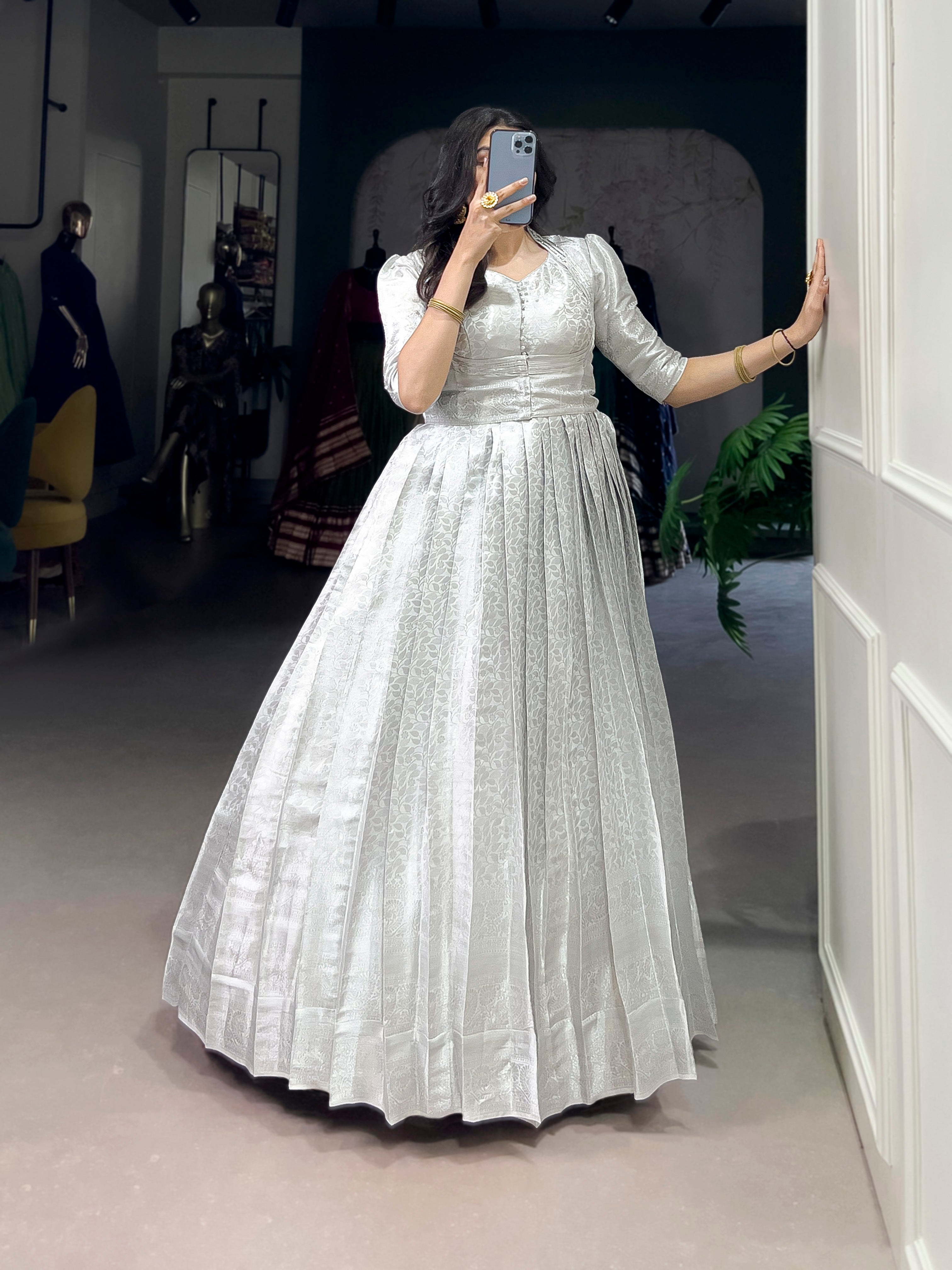 Kalikar Kanjivaram Zari Weaving Work With Lace Touch Up- 5321