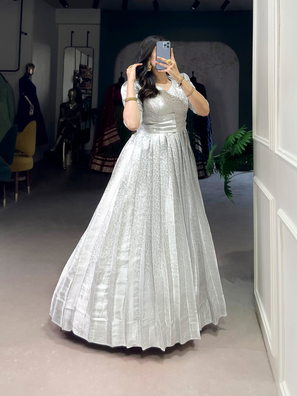 Kalikar Kanjivaram Zari Weaving Work With Lace Touch Up- 5321