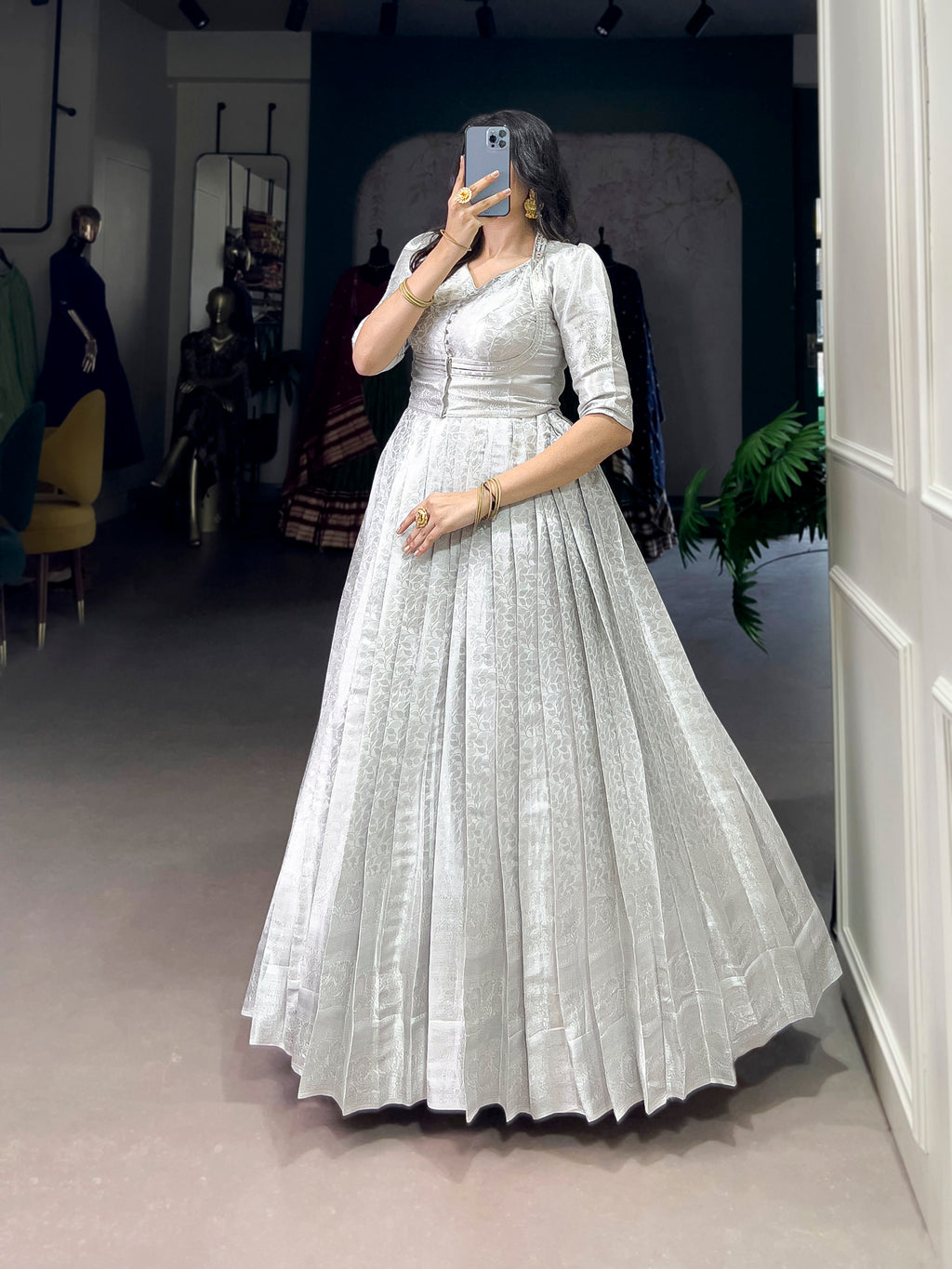 Kalikar Kanjivaram Zari Weaving Work With Lace Touch Up- 5321