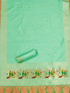 Maharashtra's Royal Heritage Unstitched Dress Material VOL-003 -Neon Kalikar