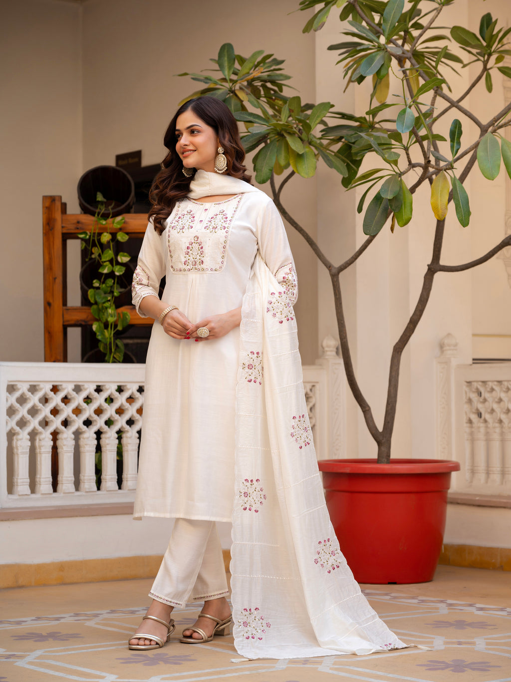 KalikarPure Viscose Mango Silk Kurta Set  (Stitched) KADV-144