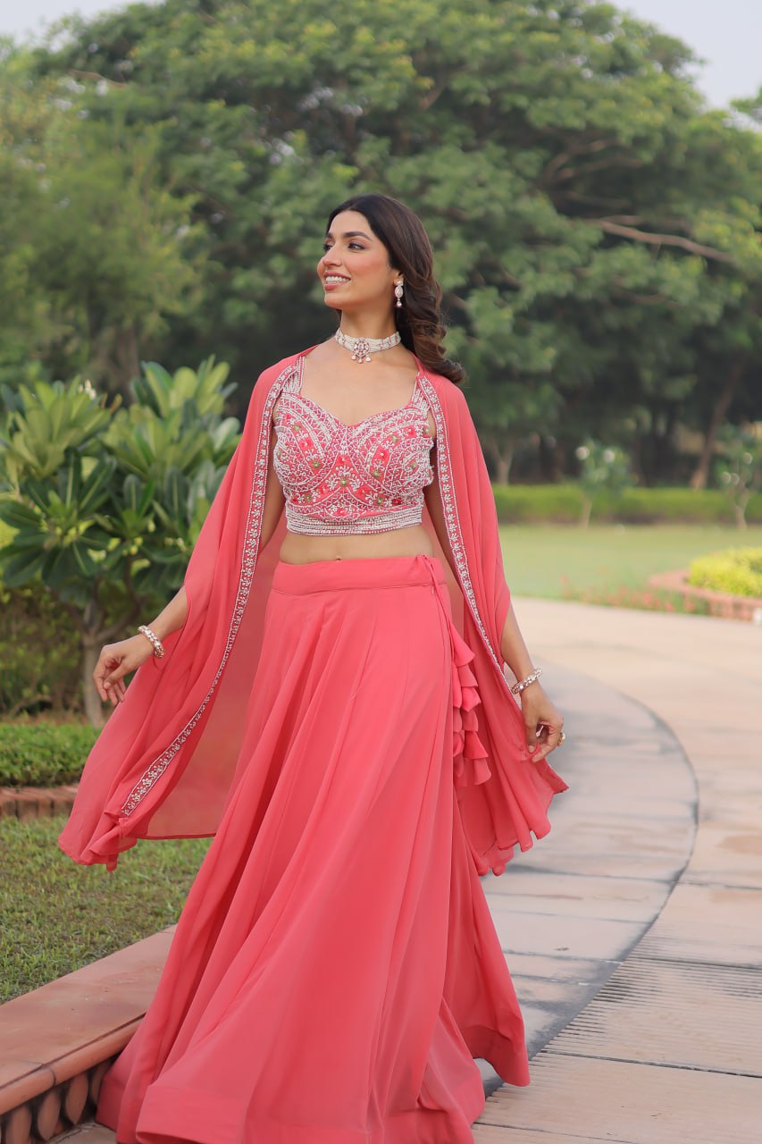 Kalikar Gold Crush with Sequins & Zari Embroidered Work-7152