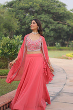 Kalikar Gold Crush with Sequins & Zari Embroidered Work-7152