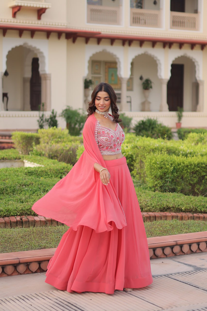 Kalikar Gold Crush with Sequins & Zari Embroidered Work-7152