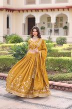 Kalikar  NC Vichitra Silk With Heavy Sequins & Zari Embroidered work-7152
