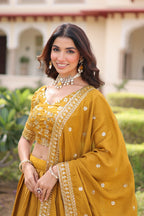 Kalikar NC Vichitra Silk With Heavy Sequins & Zari Embroidered work -7156