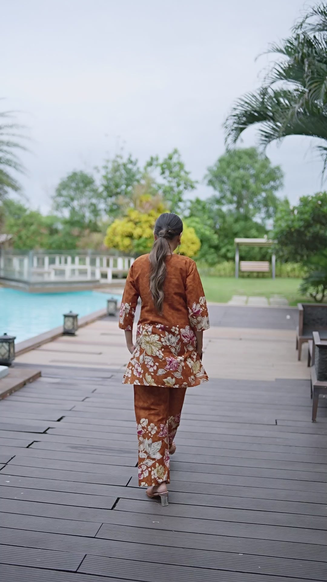 Elegant Straight Co-ords Sets KADVA-128