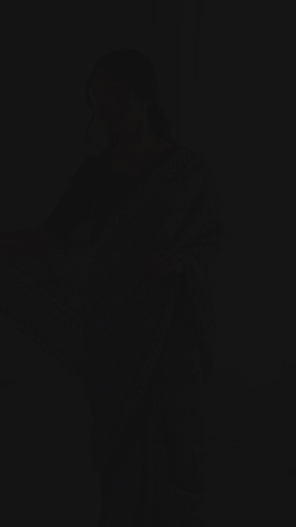 Designer Printed Pure Cotton Saree of Blue