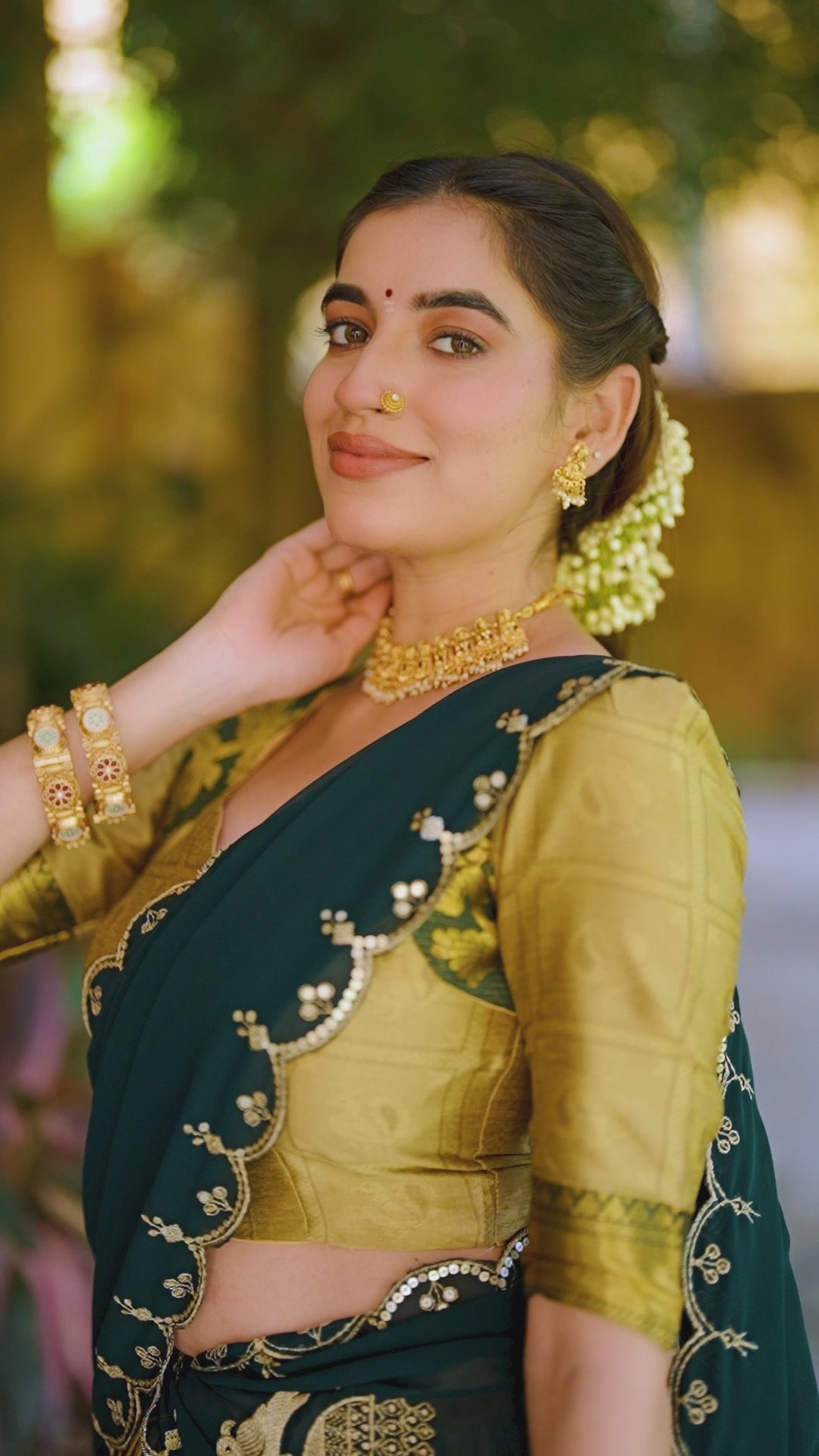 Kalikar Zari Weaving Work Lehenga With Blouse-2028