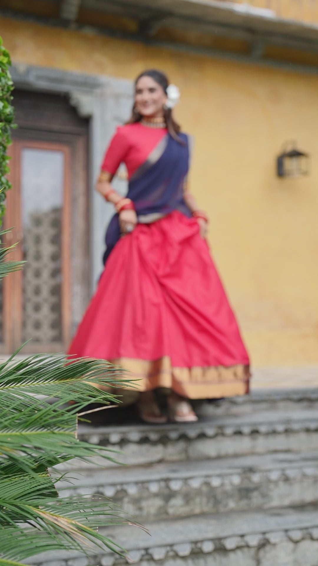 Kalikar Harvani  Zari Weaving Work Lehenga With Blouse-2029