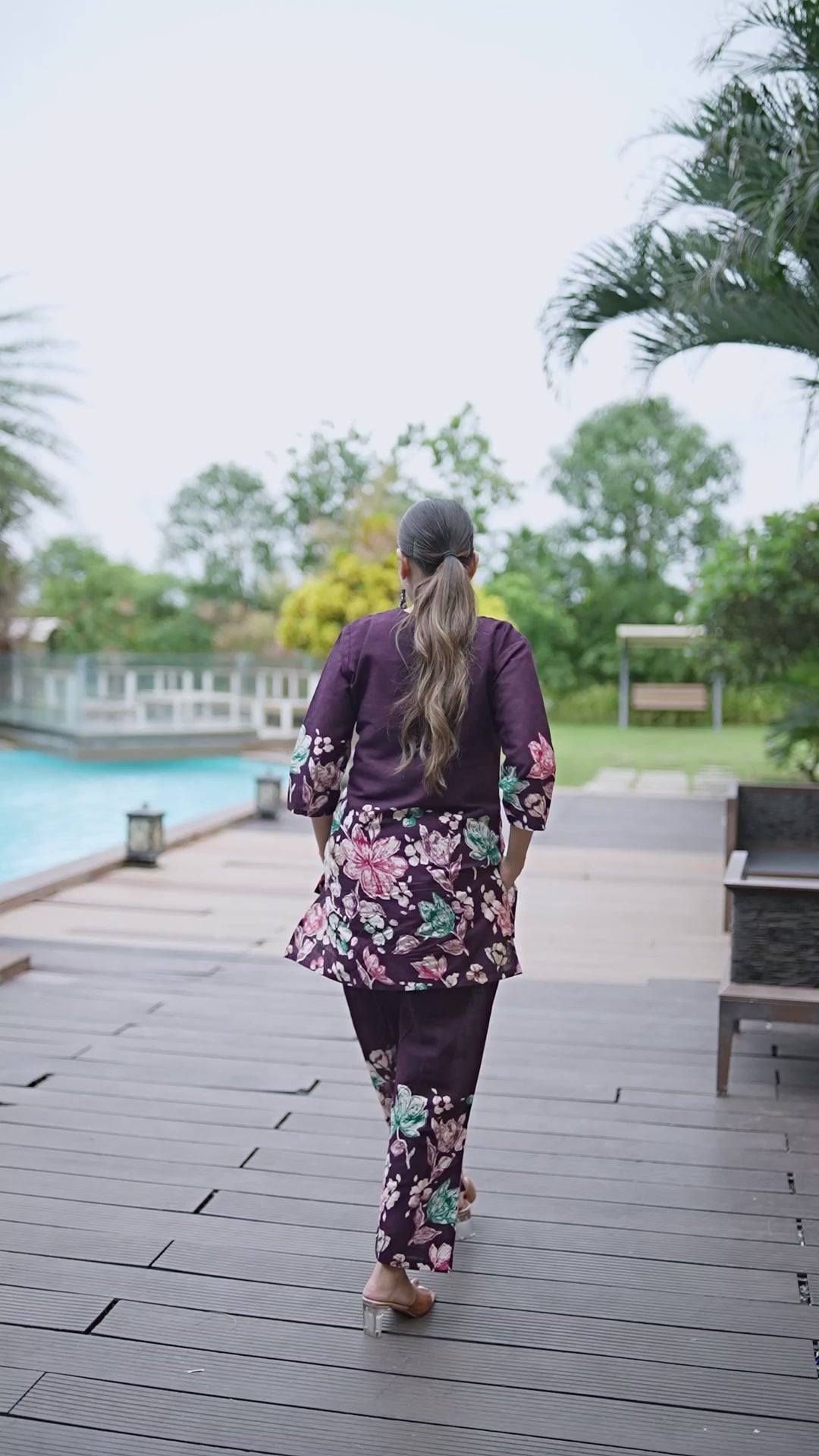 Elegant Straight Co-ords Sets KADVA-128